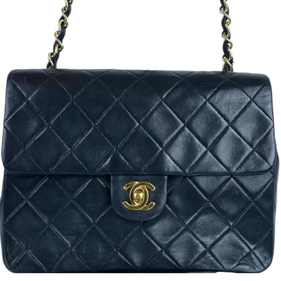 CHANEL CC LAMBSKIN CLASSIC FLAP MINI - Picture 1 of 12